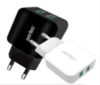 СЗУ 2USB SERTEC STC-023 AUTO ID 2400mAh TYPE-C WHITE