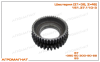 151.37.110-3 Шестерня (вторичного вала, ведомая, 4-й передачи КПП тракторов типа Т-150К), Z1=35, Z2=46, ст. обр.