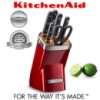 Набор ножей Professional Series KitchenAid KKFMA07CA, карамельное яблоко