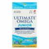 Рыбий Жир Для Подростков, Ultimate Omega Junior, Nordic Naturals, 680 мг, 90 Гелевых Капсул