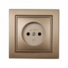 Розетка без заземления 16A