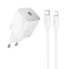 МЗП Hoco N40 Mighty PD20W (1USB-C) + кабель Type-C to Lightning