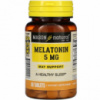 Мелатонин 5 мг, Melatonin, Mason Natural, 60 таблеток