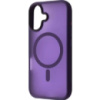 Чохол WAVE Matte Insane Case with Magnetic Ring для iPhone 16 Deep Purple