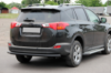 Задняя дуга AK002 Черная (нерж. сталь) для Toyota Rav 4 2013-2018 гг