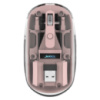Беспроводная мышь Jedel WD131P transparent-pink