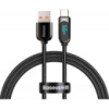 Кабель Baseus Display Fast Charging USB to Type-C 66W 1m Black (CASX020001) (Код товару:35547)