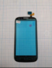 Сенсор (тачскрін) Alcatel One Touch 5036 / 5036D Pop C5 (Чорний) *