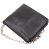 Портмоне унісекс з ланцюжком 720424 Чорне