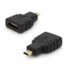 Переходник microHDMI(папа)-HDMI(мама) , Q100