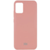 Чохол Silicone Cover Full Protective (AA) Для Xiaomi Mi 10 Lite (Рожевий / Peach ) - купити в SmartEra.ua