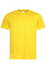 Футболка мужская однотонная ярко-желтая ST2000 SUN. Под нанесение логотипа. Хлопок 100%. ОПТ и Розница.