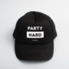 Кепка «Party hard», Черный, английский