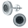 Серебряные серьги CatalogSilver с фианитами (1913888)