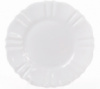 Набор 6 десертных тарелок Leeds Ceramics SUN Ø20см, каменная керамика (белые)