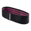 Тканева гумка для фітнесу та спорту Power System PS-4091 Booty Band LVL 1 Black/Pink (d_64 см. навантаження 18-23кг.)