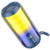 Портативная Bluetooth колонка Borofone BR33 TWS с LED подсветкой navy blue