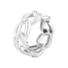 Серебряное кольцо CatalogSilver с фианитами, вес изделия 8,3 гр (2102465) 18 размер