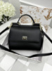 Сумка Dolce&Gabbana Sicily Medium - Premium чорний 26cm