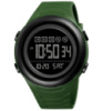 Чоловічий тактичний годинник Skmei 1674AGBK Army Green-black з водозахистом 5 ATM та підсвіткою