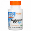 Бенфотиамин, Benfotiamine 150, Doctor's Best, 150 мг, 120 капсул