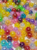 Акриловые бусины/ 8 мм/ микс с АБ/ 10 грам (прим. 54 шт)