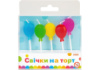 Набір Balloons: 5 свічок на торт асорті