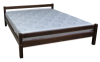 Кровать двуспальная Fusion furniture Монро Орех (10000183)
