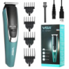 Триммер для бороды и волос VGR V-176 от USB, Профессиональный триммер для стрижки