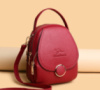 Женский мини рюкзак сумка Кенгуру 2 в 1, маленький рюкзачок сумочка Красный