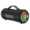 Портативная Bluetooth колонка Hoco HA10 с LED подсветкой black