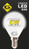 Светодиодная лампа G-TESH 6W E14 4000k шар