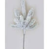 Ветка декоративная новогодняя YES №3 904239 46 см белая