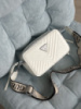 Сумка Guess 4G стегана білий