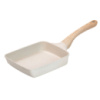 Сковорода прямоугольная глубокая 800 (мл) с антипригарным покрытием бежевая HP39573W