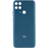 Чохол Silicone Cover Full Camera (AA) для Xiaomi Redmi 10C, Синій / Cosmos Blue - купити в SmartEra.ua