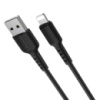 Кабель Borofone BX16 USB to Lightning 1m black