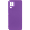 Чохол Silicone Cover Lakshmi Full Camera (A) для Samsung Galaxy M33 5G, Фіолетовий / Purple - купити в SmartEra.ua