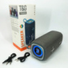 Портативная Bluetooth колонка TG654 8W с подсветкой, Беспроводная колонка портативная мощная. Цвет: серый
