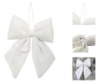 Игрушка на елку YES Бант 975083 25х32 см белая