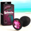 Силіконова анальна пробка з кристалом Senuelo «Booty Fantasy Gem Plug L» Chisa (розмір L)