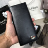 Кошелек Gucci Long Wallet G Buckle with Web Black