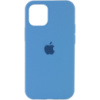 Чохол Apple iPhone 13 Pro - Silicone Case Full Protective (AA) (Блакитний / Cornflower) - купити в SmartEra.ua