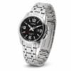 Жіночий годинник Casio LTP-1314D-1A Classic з чорним циферблатом та сталевим браслетом