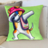 Подушка патриотическая 3D «Пес Патрон Kalush» 2725_D 12774 35х35 см салатовая