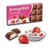 ​Шоколад Молочный Schogetten Yoghurt-Strawberry 100г, Шоколад Schogetten Клубничный Йогурт