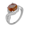 Серебряное кольцо CatalogSilver с Султанит султанитом 3.95ct, вес изделия 5,29 гр (2063469) 18 размер