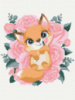 Лисичка в квітах