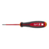 Викрутка з тригранною рукояткою ізольована VDE MILWAUKEE, SL 0,4х2,5х75
