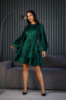 Коктейльна Сукня Бохо Волани 24085 Зелена